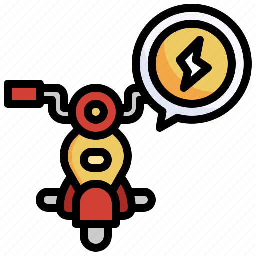 Electric, vehicle, transportation, motorcycle, motorbike, transport icon - Download on Iconfinder