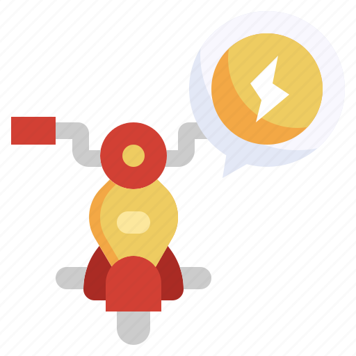 Electric, vehicle, transportation, motorcycle, motorbike, transport icon - Download on Iconfinder