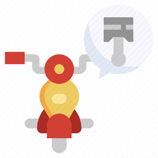 Piston, motorcycle, transportation, industry icon - Download on Iconfinder