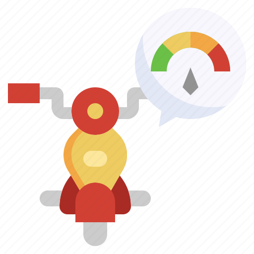 Speedometer, measure, velocity, performance, motorcycle icon - Download on Iconfinder