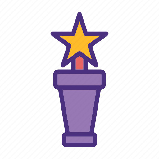Cinema, film, media, movie, reward, star, video icon - Download on Iconfinder