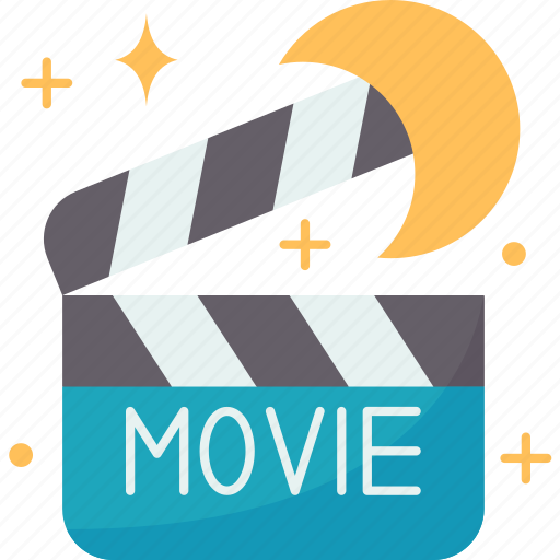 Movie, night, cinema, entertainment, film icon - Download on Iconfinder