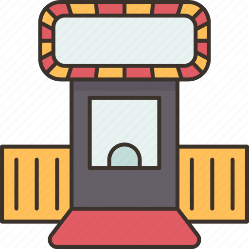 Movie, theater, entrance, cinema, entry icon - Download on Iconfinder