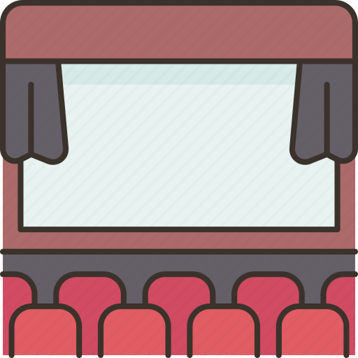Theatre, stage, performance, drama, film icon - Download on Iconfinder