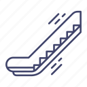 moving, express, escalator, stairs, stairway, ladder, staircase, steps