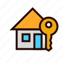 access, home, house, key, lock, owner