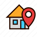 home, house, location, locator, pin, track
