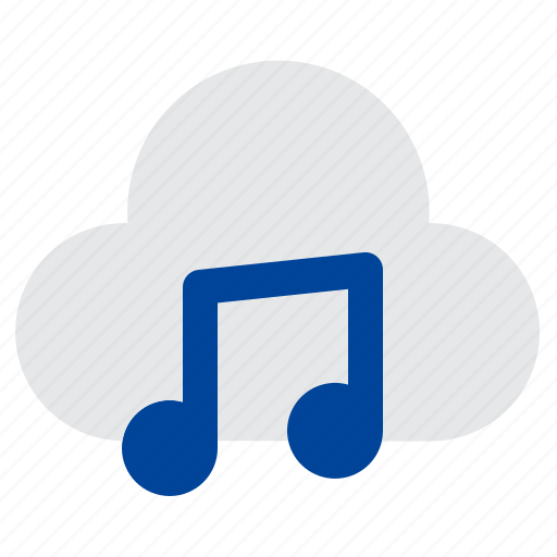 Music, storage, cloud, data icon - Download on Iconfinder