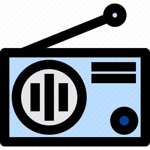 Radio, antenna, media, fm icon - Download on Iconfinder