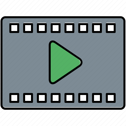 Movie, multimedia, pointer, video icon - Download on Iconfinder