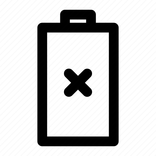 Accumulator, battery, empty, energy, storage battery icon - Download on Iconfinder