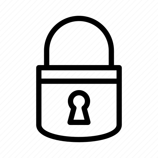 Keyhole, lock, padlock, private, protection icon - Download on Iconfinder