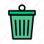 basket, delete, recyclebin, remove, trash 