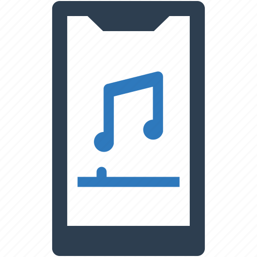 Mobile, audio, play, music, song icon - Download on Iconfinder