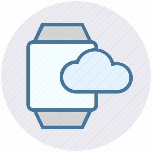 Alarm, cloud, hand, storage, time, timer, watch icon - Download on Iconfinder