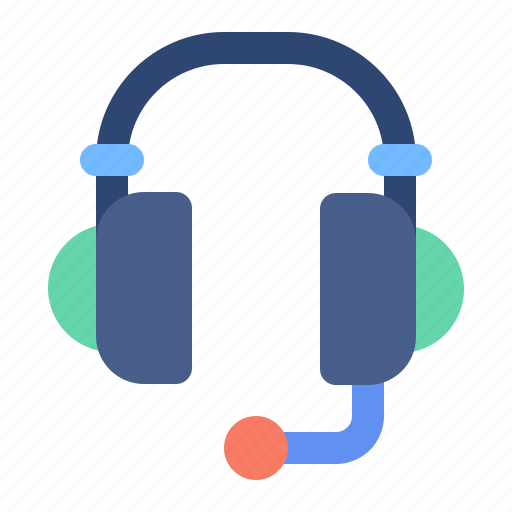 Headphone, headset, audio, support icon - Download on Iconfinder