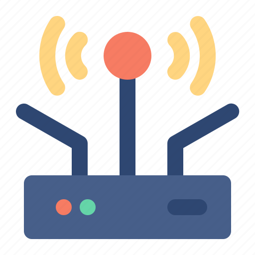 Router, modem, signal, connection, wifi icon - Download on Iconfinder
