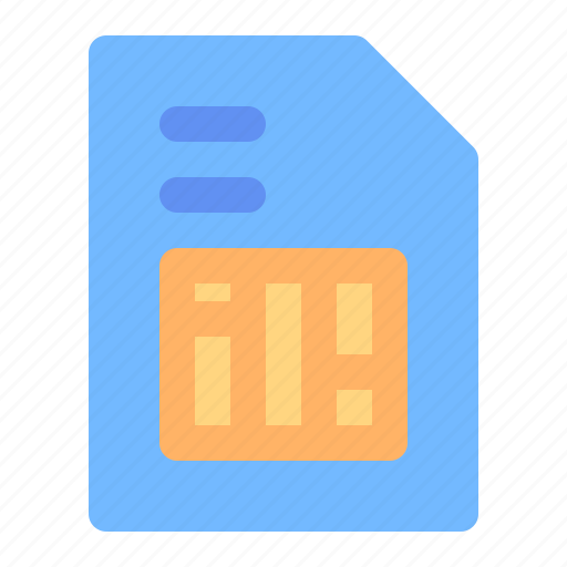 Sim, card, phone sim, mobile sim icon - Download on Iconfinder