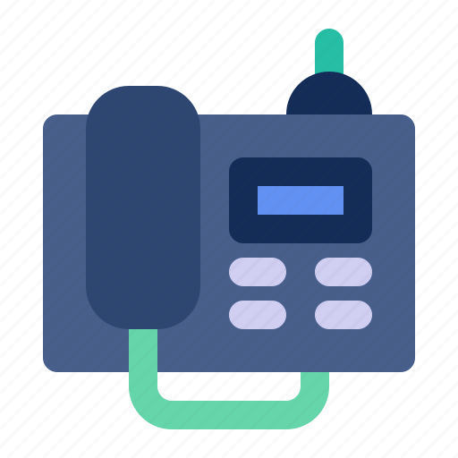 Telephone, phone, communication, office icon - Download on Iconfinder