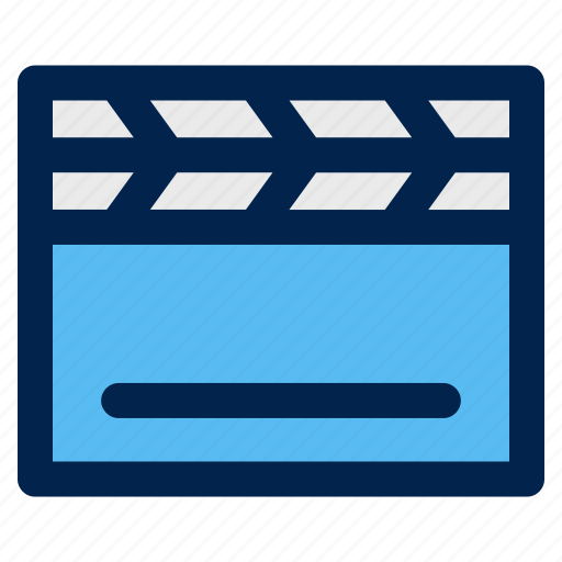 Multimedia, clapperboard, video, film, cinema, clapper, movies icon - Download on Iconfinder