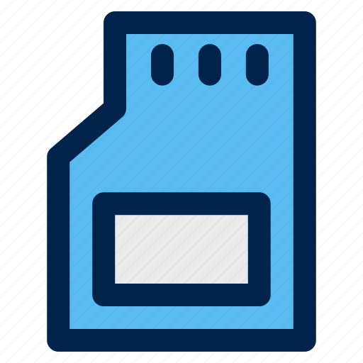 Multimedia, memory, card, data, sd, storage, technology icon - Download on Iconfinder