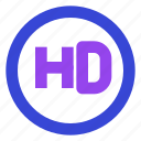hd circle, hd, interface, screen resolution, multimedia
