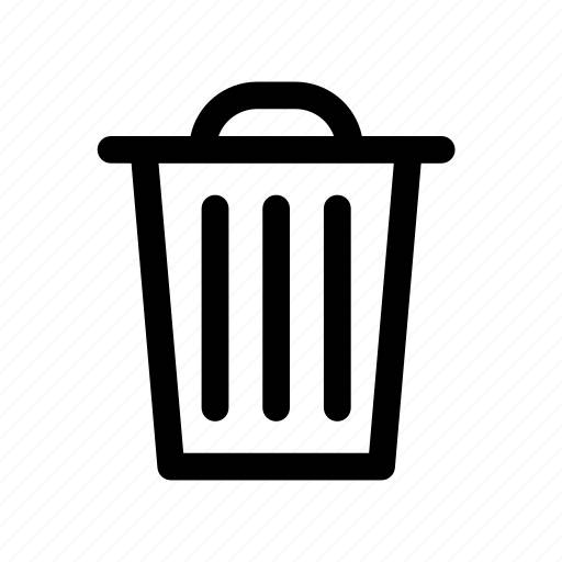 Trash can, recycle bin, delete, can, recycle, remove, bin icon - Download on Iconfinder