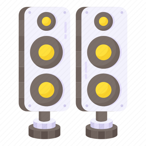 Stadium lights, floodlight, spotlight, light pole, lamp pole icon - Download on Iconfinder