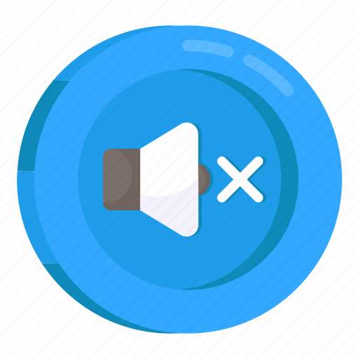 Mute, no volume, no sound, no noise, no speaker icon - Download on Iconfinder