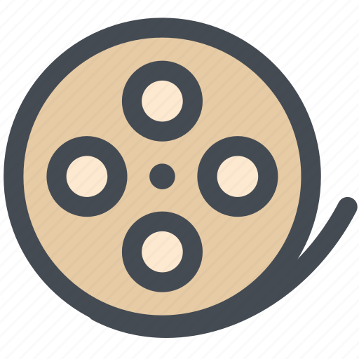 Audio, cinema, film, film roll, movie, movie film, video icon - Download on Iconfinder