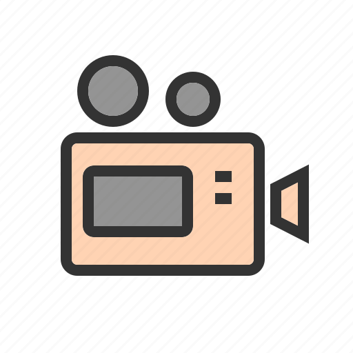 Camera, digital, film, lens, photo, recording, video icon - Download on Iconfinder