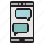 messaging, messenger, mobile, multimedia, social 