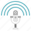 microphone, multimedia, news, podcast, speech 