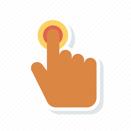 Click, hand, tap, touch icon - Download on Iconfinder