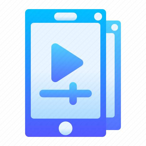 Phone, video, smartphone, mobile, multimedia, media, device icon - Download on Iconfinder