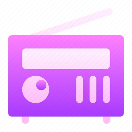 Radio, technology, radio device, multimedia, music, media icon - Download on Iconfinder