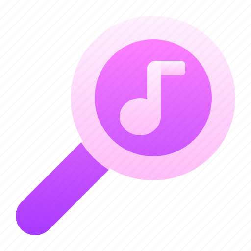 Search, music, find, multimedia, media, audio, sound icon - Download on Iconfinder