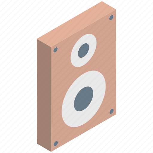Loudspeaker, sound, sound speaker, sound system, speaker, woofer icon - Download on Iconfinder