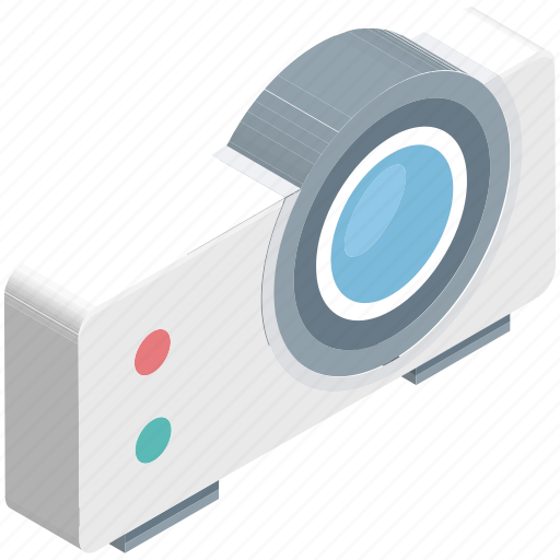 Front projector, image projector, multimedia, multimedia projector, optical device, projector, video projector icon - Download on Iconfinder