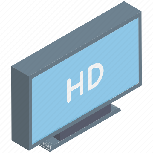 Hd, high defination, lcd, led, monitor, screen icon - Download on Iconfinder