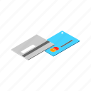 card, credit, credit card, isometric, multimedia, pay, payment