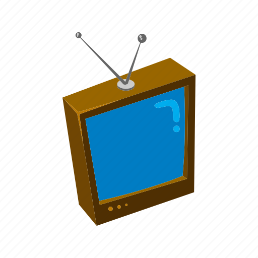 Antenna, home theatre, isometric, multimedia, television, visual, watch icon - Download on Iconfinder