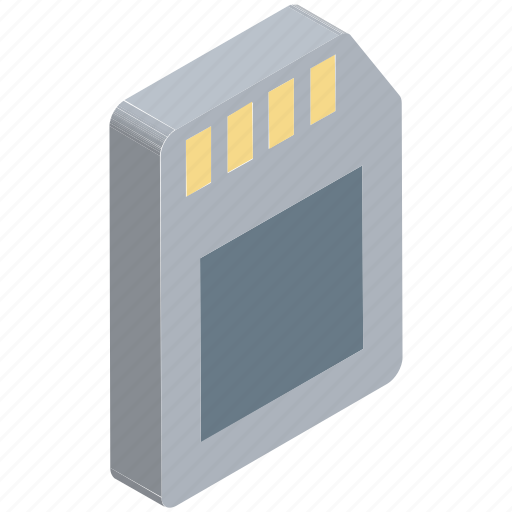 Chip, data storage, memory card, memory chip, memory storage, sd card, storage device icon - Download on Iconfinder
