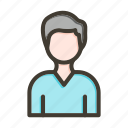 avatar, account, user, face, male, profile