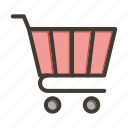 shopping cart, shopping, cart, online shopping, trolley