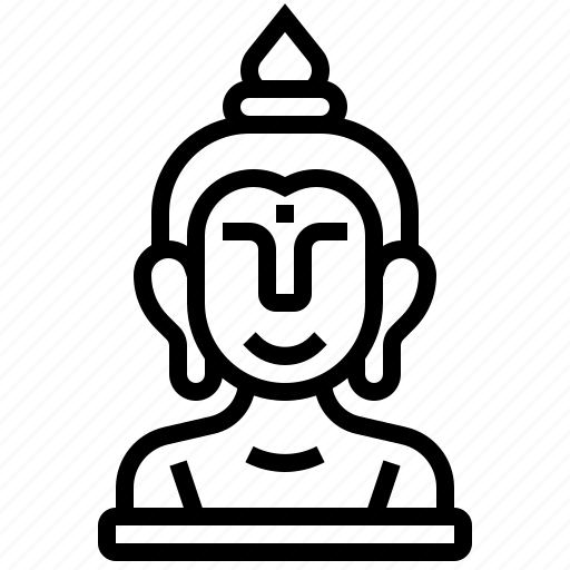 Ancient, buddha, religion, statue, zen icon - Download on Iconfinder
