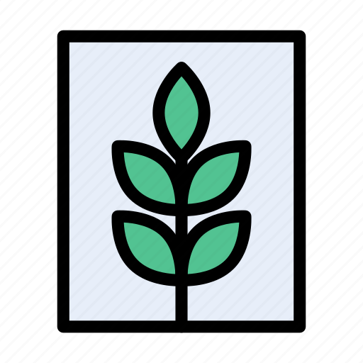 Crop, plant, museum, exhibition, picture icon - Download on Iconfinder