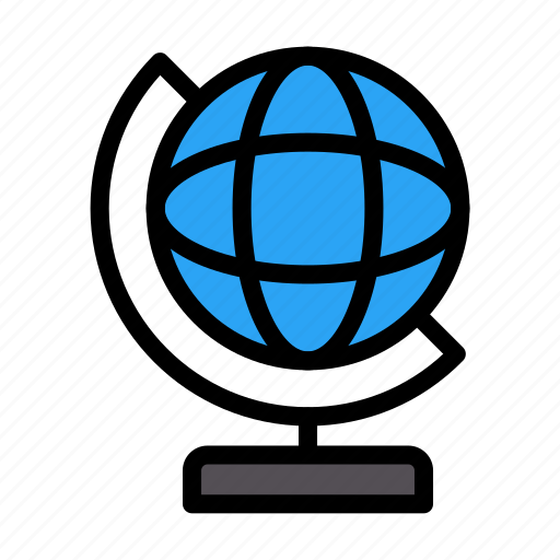 Globe, map, earth, museum, planet icon - Download on Iconfinder