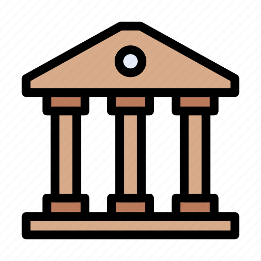 Museum, building, historical, monument, landmark icon - Download on Iconfinder