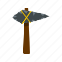 ancient, axe, hammer, primitive, stone, tool, weapon